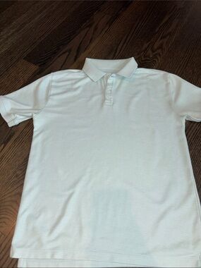 Nordstrom boys mint green Short-Sleeve Polo Shirt size L 10/12